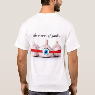 Camiseta Poder del Ajo - Fuerte y Sin Miedo
