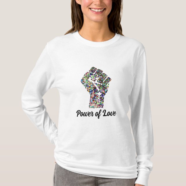 Camiseta Poder del amor (Anverso)