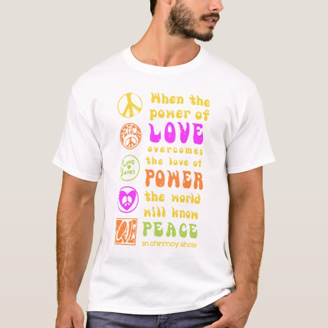 Camiseta Poder del amor (Anverso)
