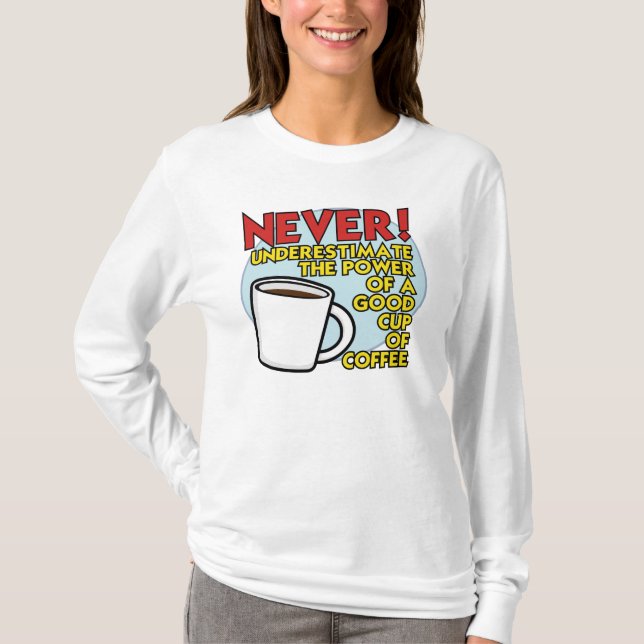 Camiseta Poder del café (Anverso)