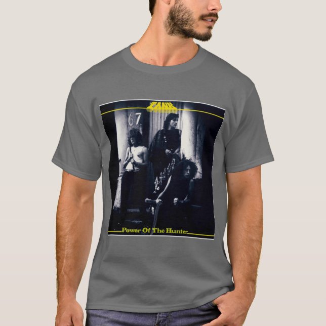Camiseta Poder del cazador vintage (Anverso)