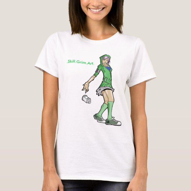 Camiseta poder del chica (Anverso)