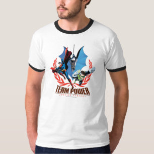Camiseta Poder del equipo de la Liga de la Justicia