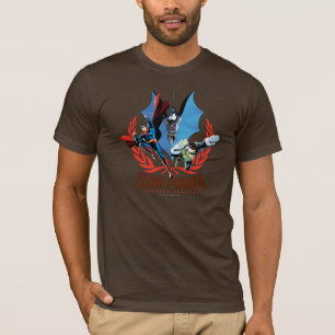 Camiseta Poder del equipo de la Liga de la Justicia