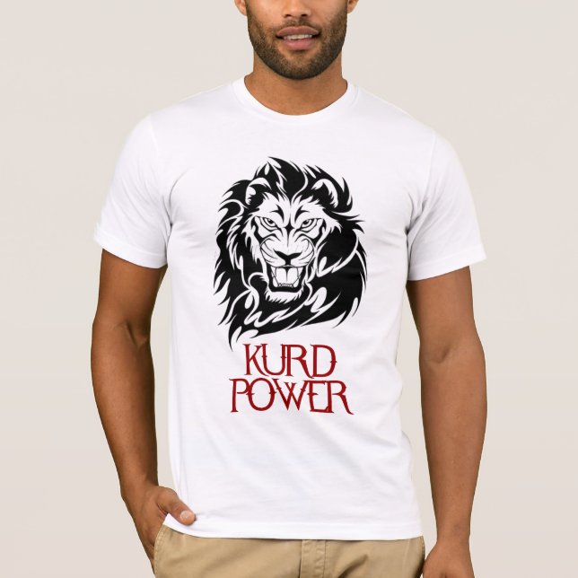 Camiseta Poder del Kurd (Anverso)