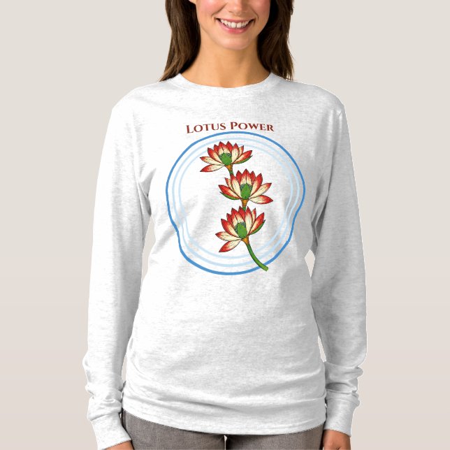 Camiseta Poder del Loto  (Anverso)