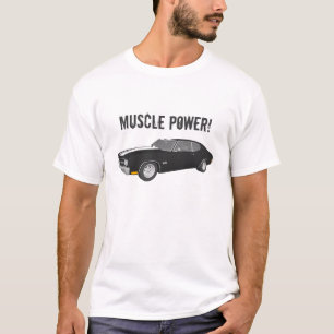 Camiseta Poder del músculo: Modelo de Chevelle 3D: Camiset