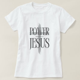 Camiseta Poder del nombre de Jesús