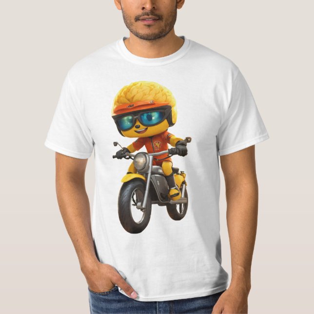 Camiseta Poder del pedal: aventura en dos ruedas (Anverso)