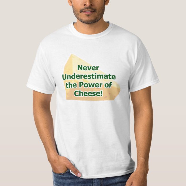 Camiseta Poder del queso (Anverso)