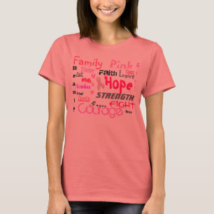 Camiseta Poder del rosa