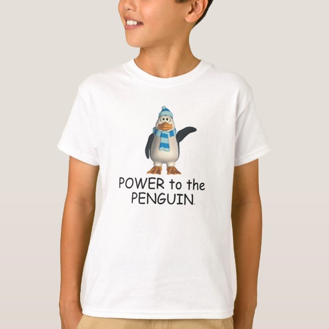 Camiseta Poder del TEE al pingüino (Anverso)
