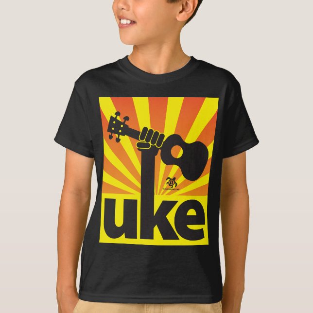 Camiseta Poder del Ukulele (Anverso)