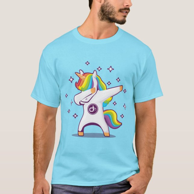 Camiseta Poder del unicornio de DAPS (Anverso)