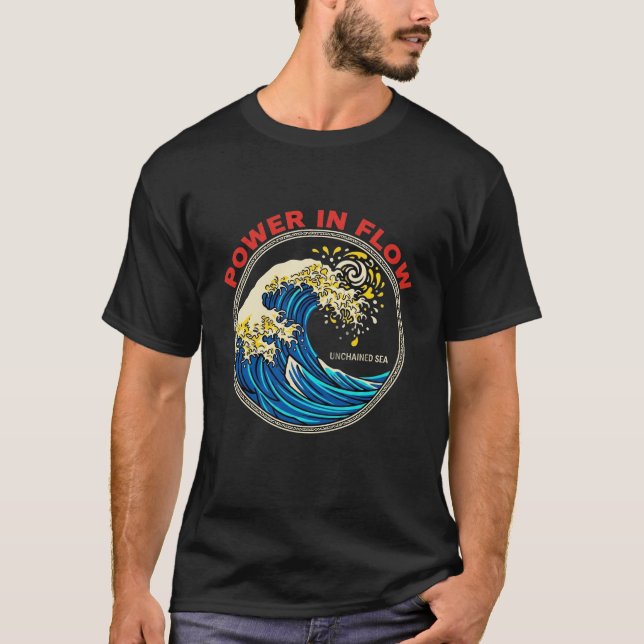 Camiseta Poder en Flujo (Anverso)