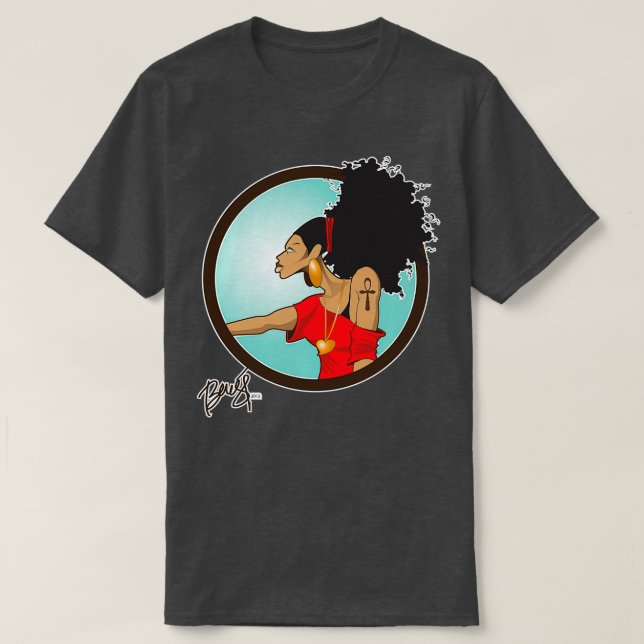 Camiseta Poder en mi Puff Classic TShirt (Diseño del anverso)