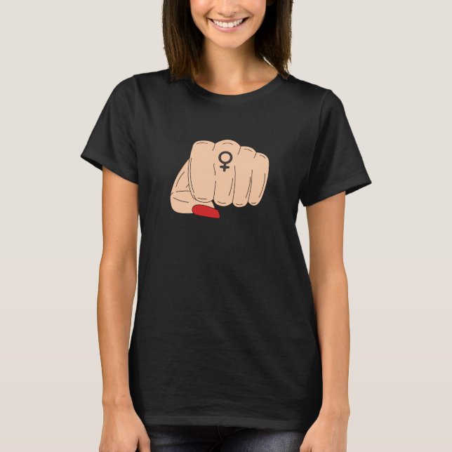 Camiseta Poder femenino (Anverso)
