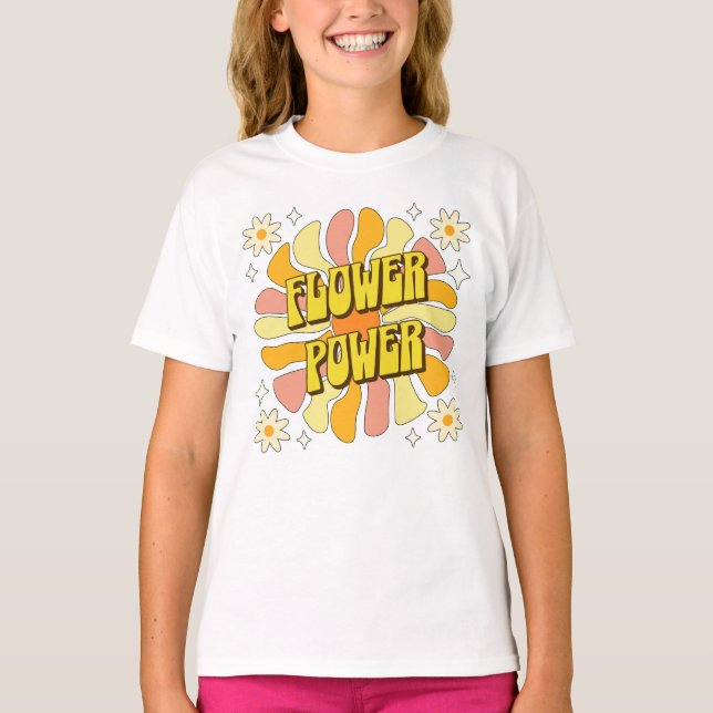 Camiseta Poder Floral (Anverso)
