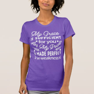 Camiseta Poder Hecho Perfecto En Debilidad 2 Corintios 12: