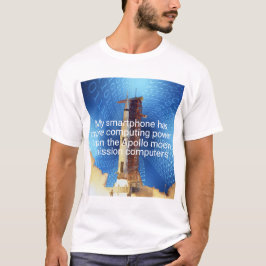 Camiseta Poder informático Apolo 11