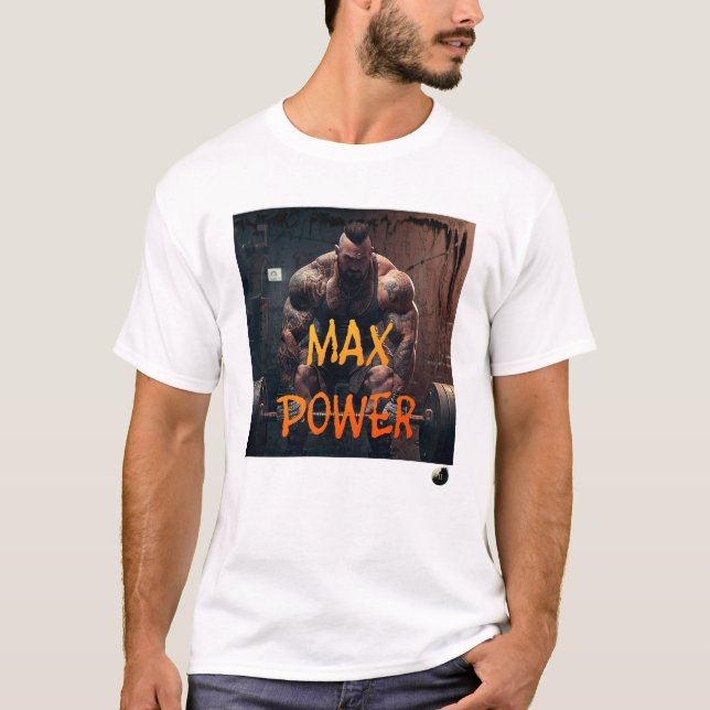 Camiseta ¡Poder máximo! Tee (Anverso)