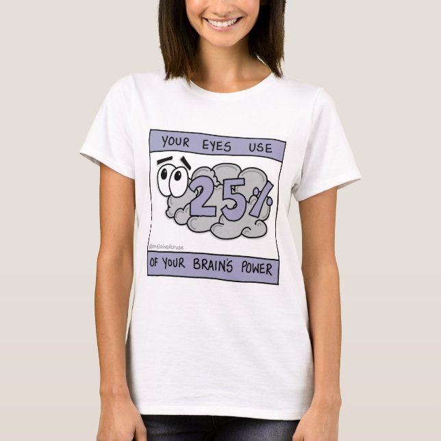 Camiseta Poder mental visual (Anverso)