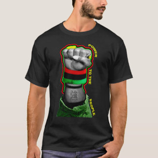 Camiseta Poder negro