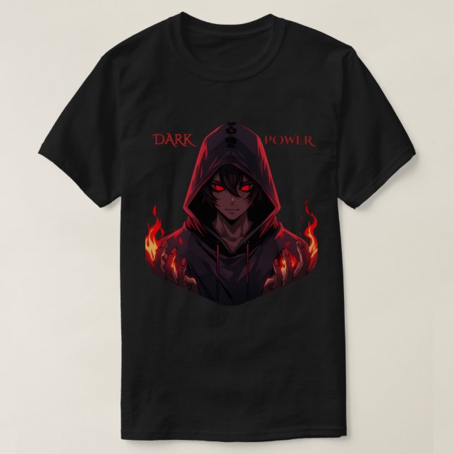 Camiseta poder oscuro (Diseño del anverso)