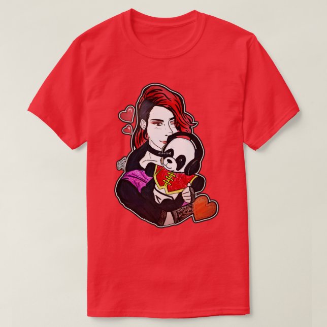 Camiseta Poder panda (Diseño del anverso)