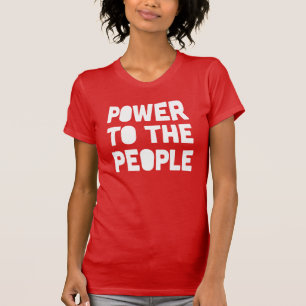 Camiseta Poder Para El Pueblo