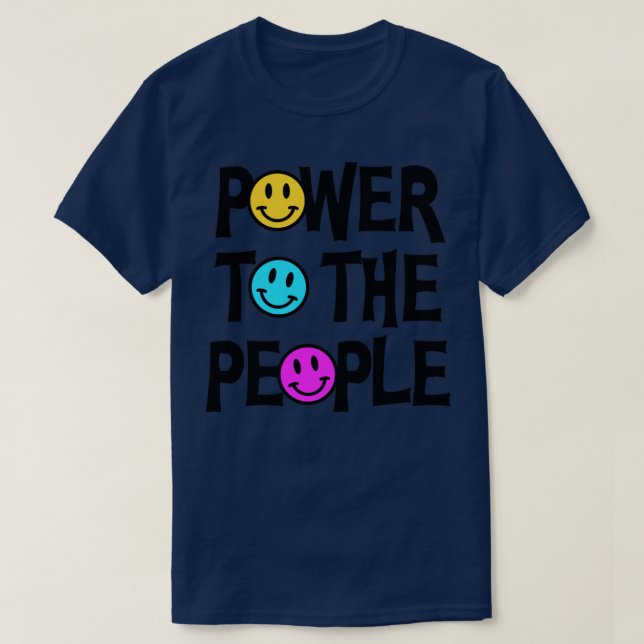 Camiseta Poder Para El Pueblo5 (Diseño del anverso)