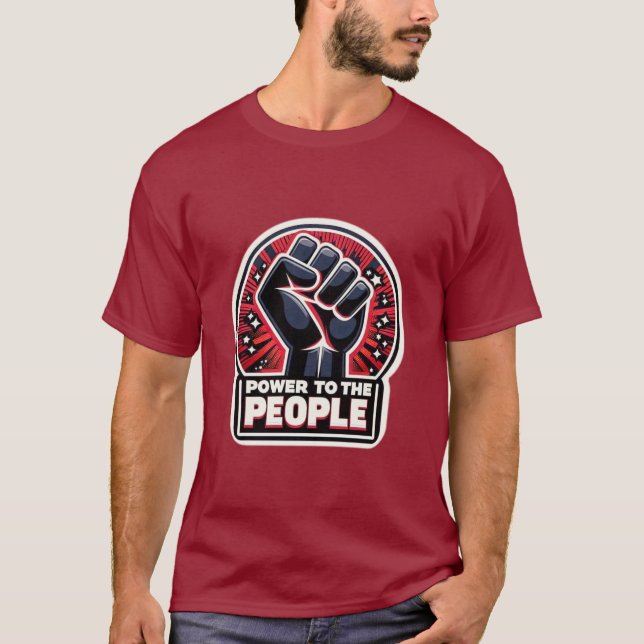 CAMISETA PODER PARA EL PUEBLO 6 (Anverso)
