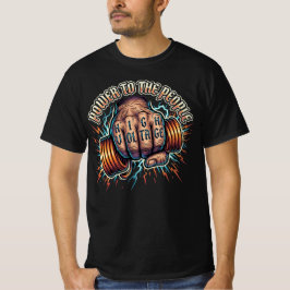 Camiseta Poder para el Pueblo Regalo de Electricista de Alt