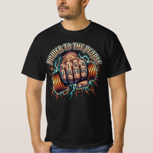 Camiseta Poder para el Pueblo Regalo de Electricista de Alt