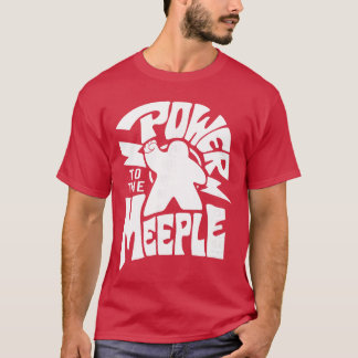 Camiseta Poder para la cita divertida del juego de mesa Mee