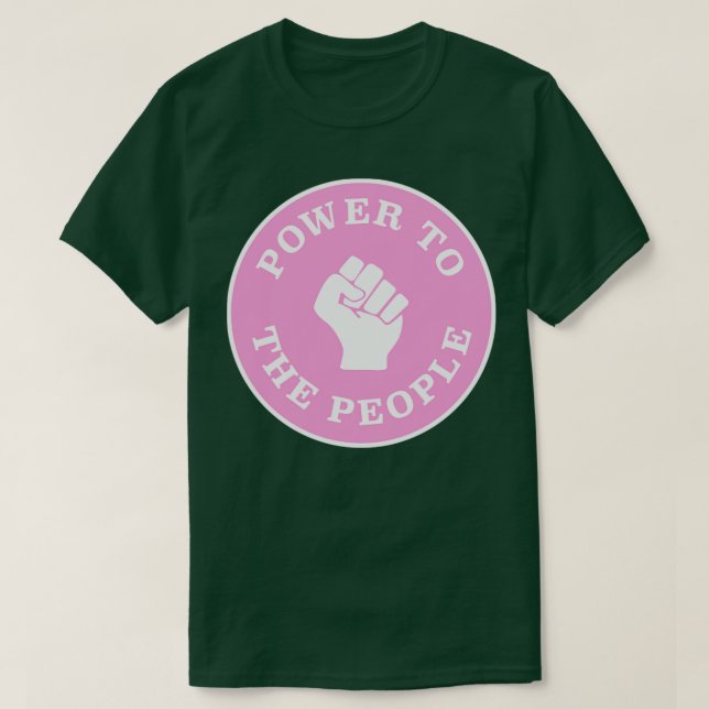 Camiseta Poder Para La Gente1 (Diseño del anverso)