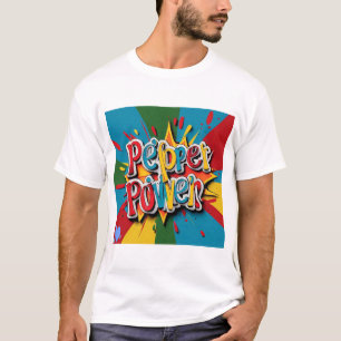 Camiseta "Poder Pepper"