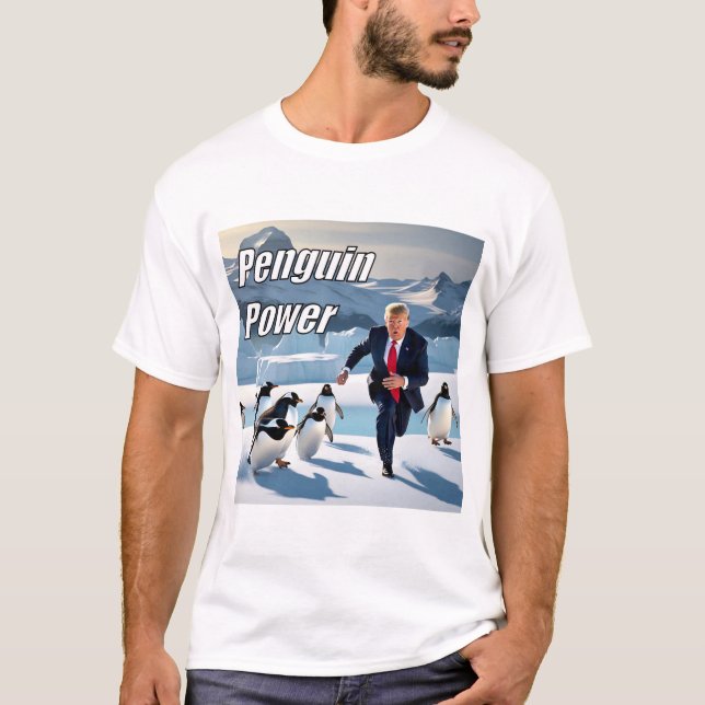 Camiseta Poder pingüino (Anverso)