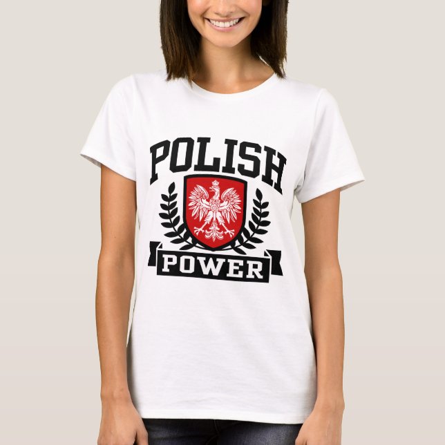 Camiseta Poder polaco (Anverso)