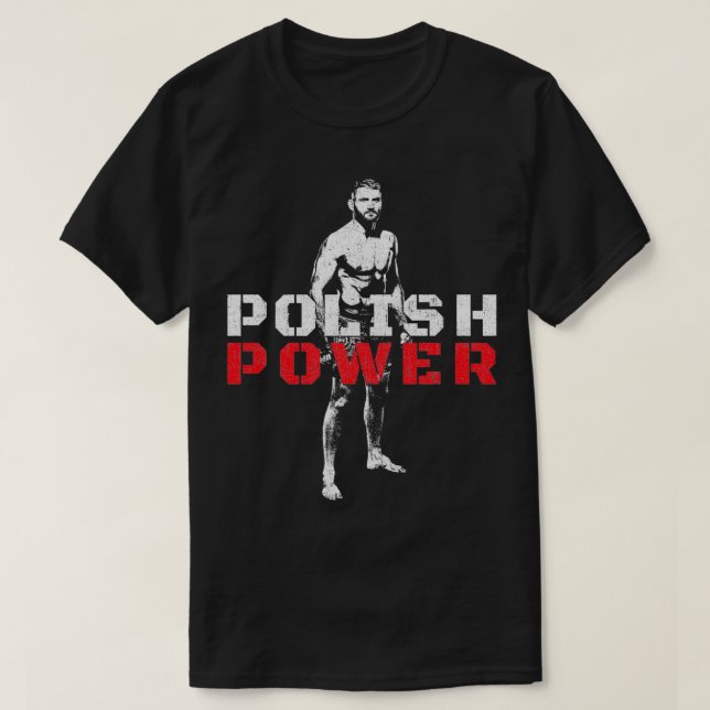 Camiseta Poder polaco Jan Blachowicz (Diseño del anverso)