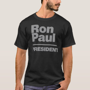 Camiseta Poder presidencial de Ron Paul