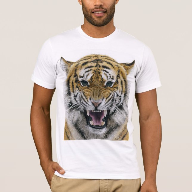 Camiseta Poder Primal 004 – Tigre (Anverso)