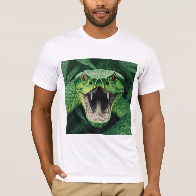 Camiseta Poder Primal 008 – Serpiente (Anverso)