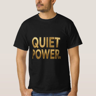 Camiseta Poder Silencioso Gran Diseño Esfinge de Egipto