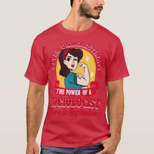 Camiseta Poder sociólogo nacido en septiembre
