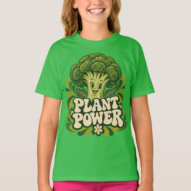 Camiseta Poder vegetal (Anverso)