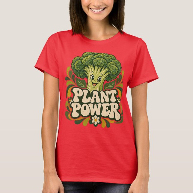 Camiseta Poder vegetal (Anverso)