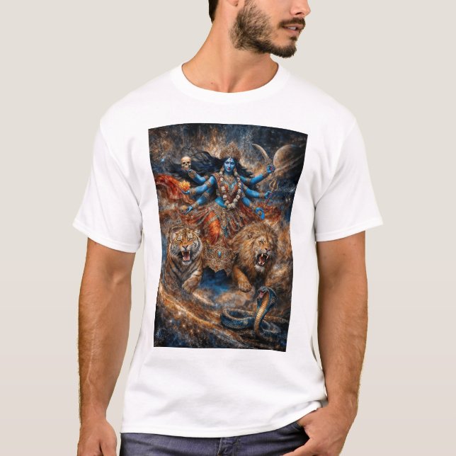 Camiseta Poderes del Universo de la Diosa Kali (Anverso)
