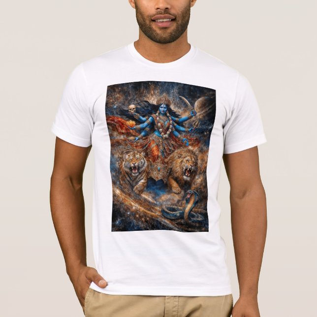 Camiseta Poderes del Universo de la Diosa Kali (Anverso)