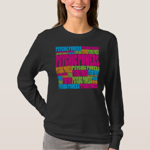 Camiseta Poderes psíquicos coloridos